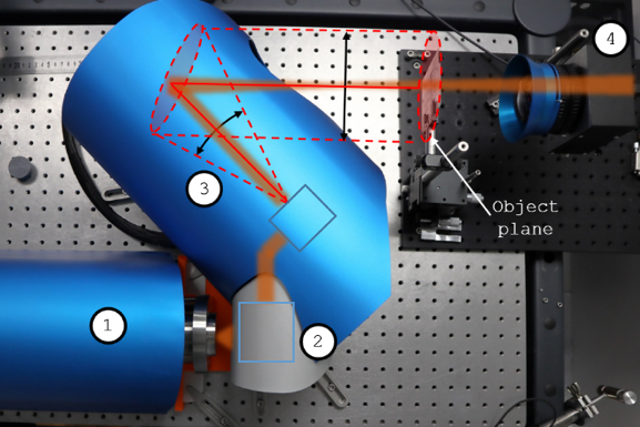 Terahertz research image associated with Skeletonization and 3D rendering with real time terahertz tomography
